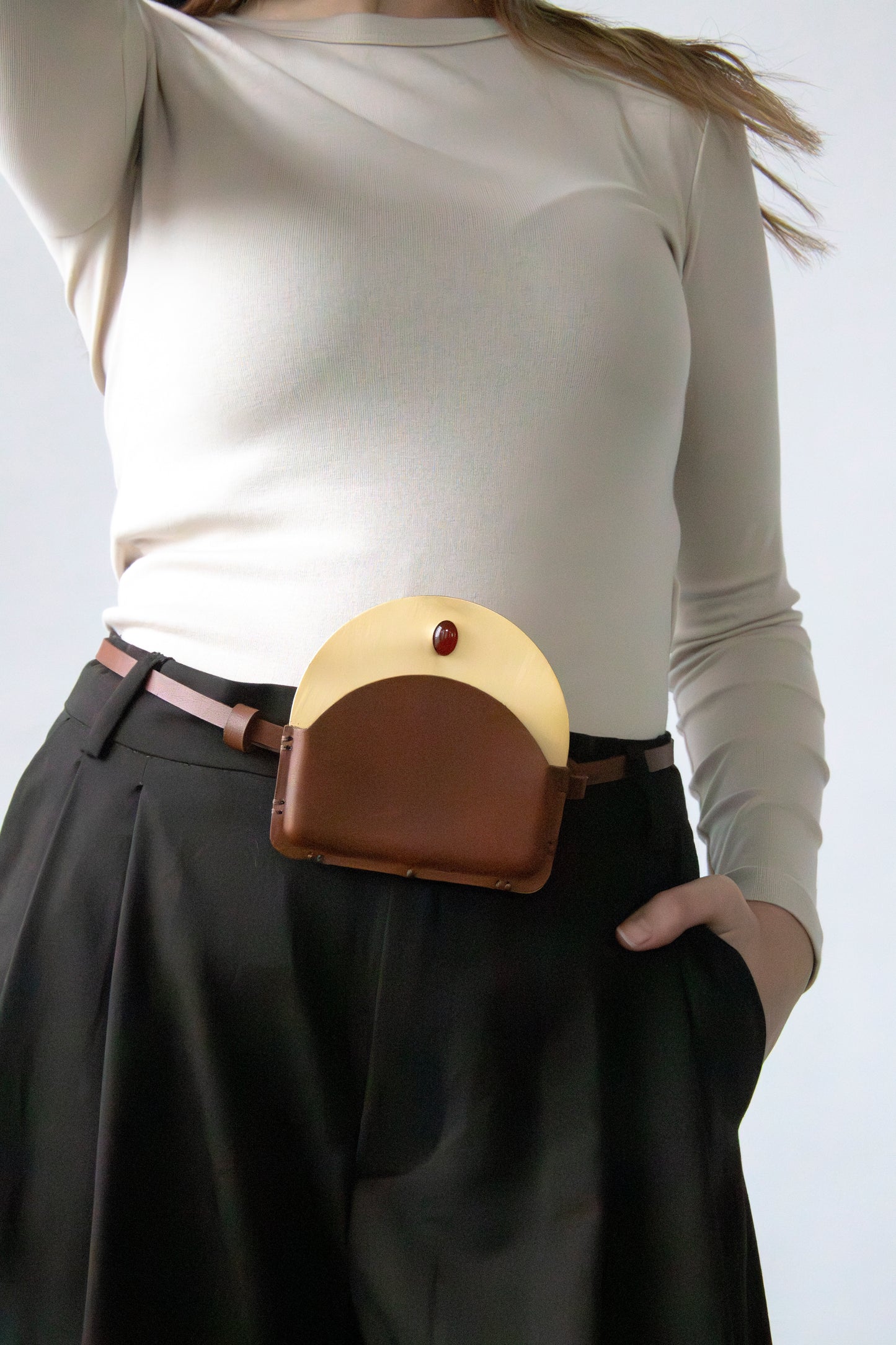 carnelian pouch
