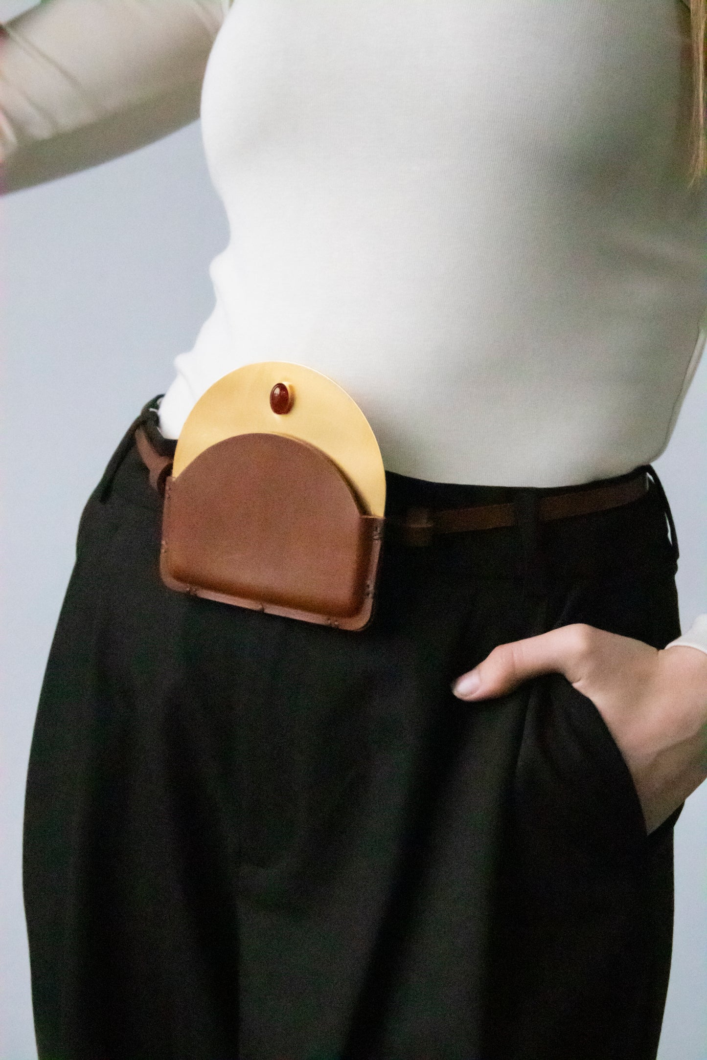carnelian pouch