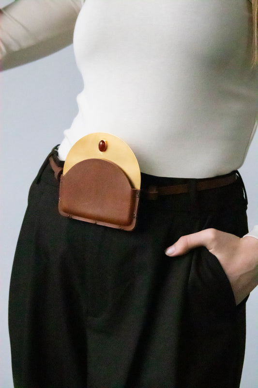 carnelian pouch